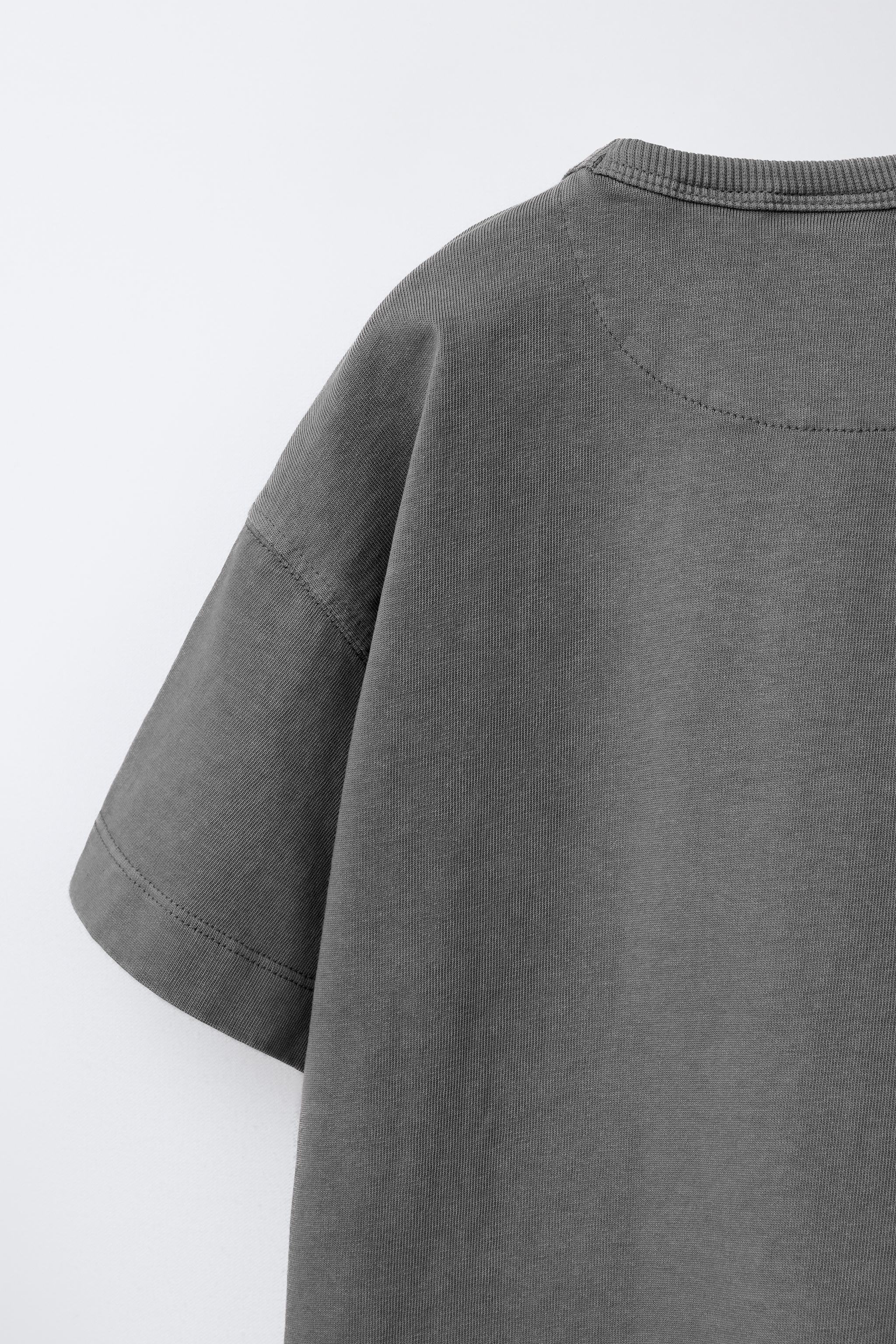 PLAIN GARMENT DYED T-SHIRT